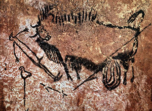 Lascaux shaman image cave drawing Who Was That Lady?