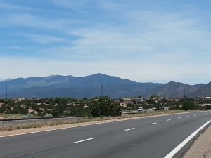 Approaching Santa Fe