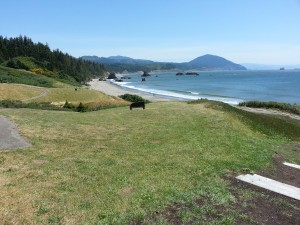 Port Orford coastline