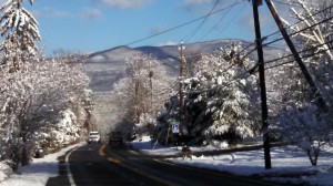 Did I mention we had snow?