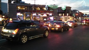 Even the Flatbush/Nostrand Junction is starting to look Christmassy