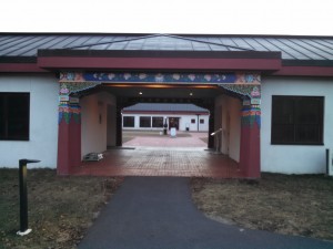 Temple entrance