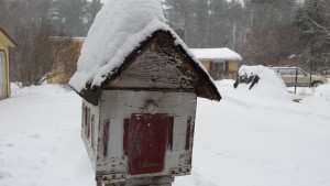 Poor little mailbox house