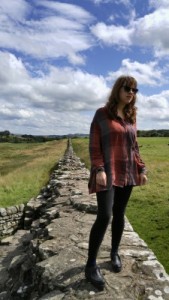 On Hadrian's Wall!